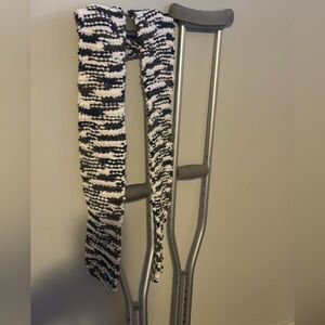 Winter Theme Hand Knitted Scarf